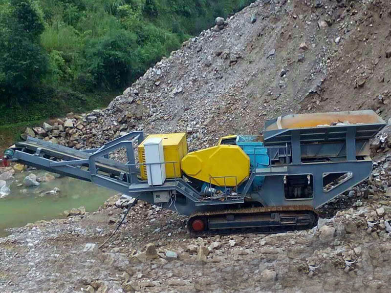 移動石子破碎機(jī)